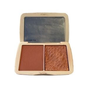 COVER FX monochromatic blush duo - warm honey